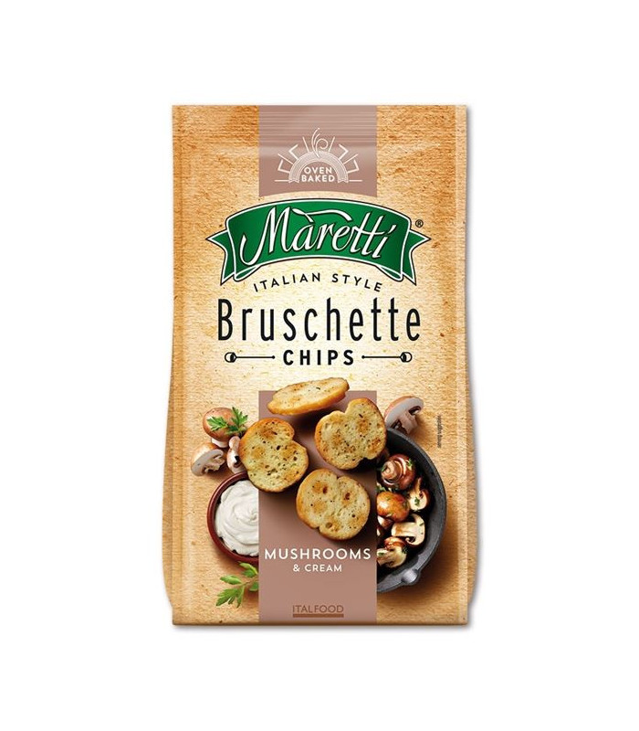 Bruschetty Maretti - houbové se smetanou, 70 g
