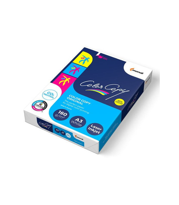Kancelářský papír Color Copy A3 - 160 g/m2, CIE 161, 250 listů