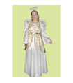 Nový kostým anděla zlatý - krásné a luxusní andělské šaty 