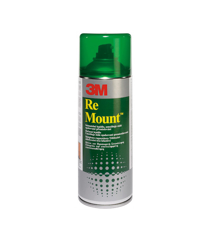 Lepidlo ve spreji 3M Re-Mount, 400 ml, snímatelné