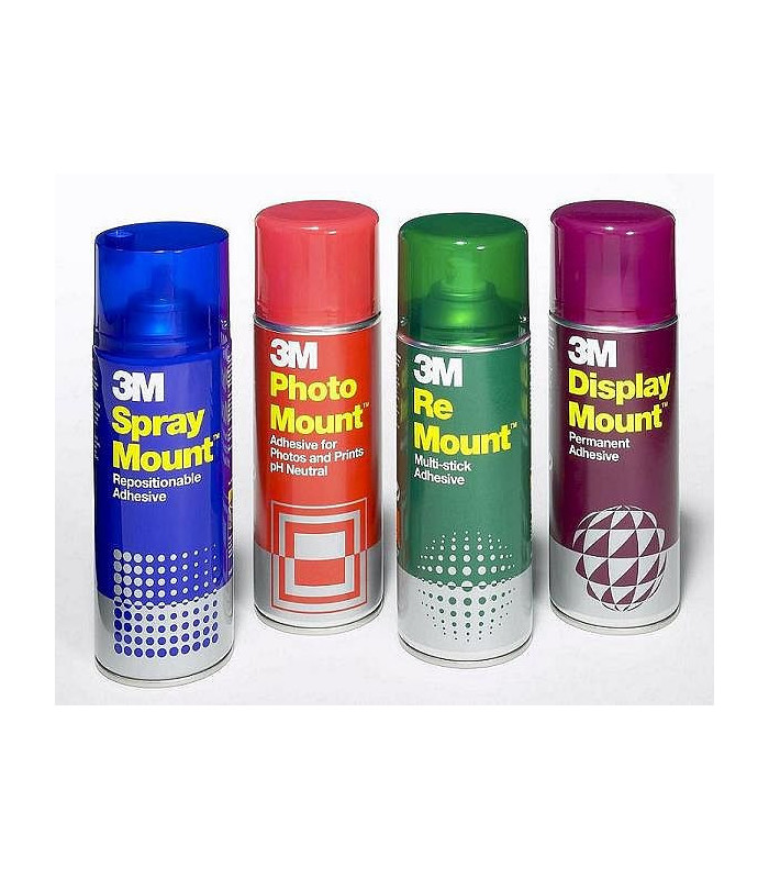 Lepidlo ve spreji 3M Re-Mount, 400 ml, snímatelné