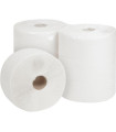 Toaletní papír jumbo - 2vrstvý, bílý recykl, 24 cm, 6 rolí
