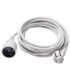 Prodlužovací kabel, 5 m, bílá
