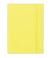 Kartonové desky, A4, kostičkované, žluté