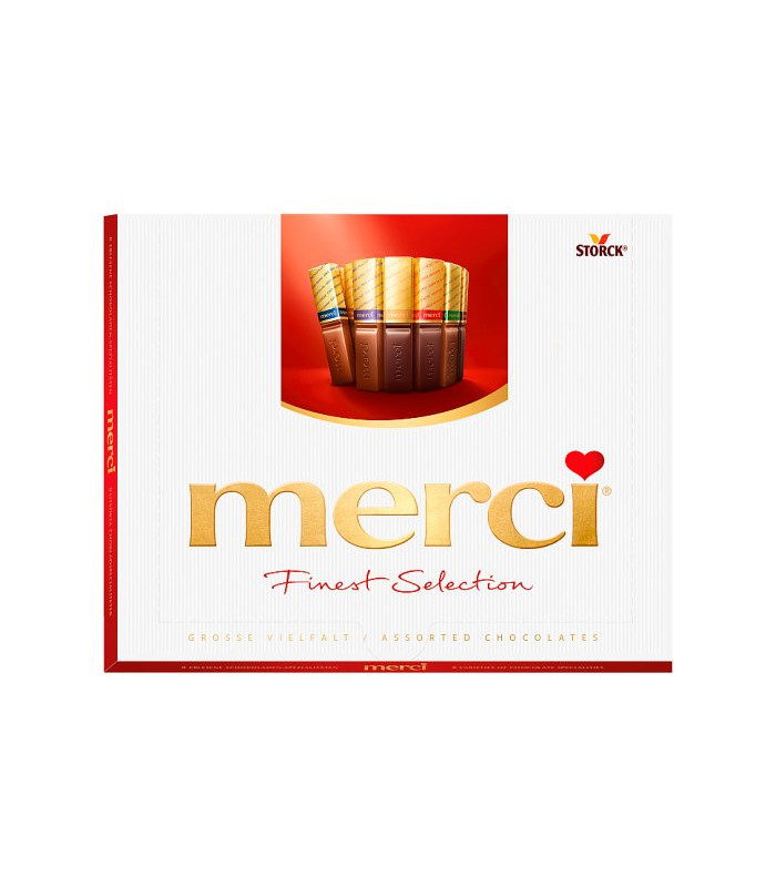 Bonboniera Merci - klasik, 250g, 8 druhů