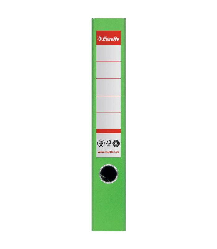 Pákový pořadač Esselte CO2 neutrální - A4, šíře hřbetu 5 cm, zelený