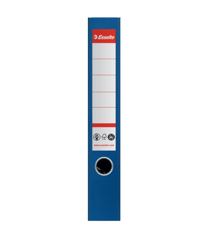 Pákový pořadač Esselte CO2 neutrální - A4, šíře hřbetu 5 cm, modrý