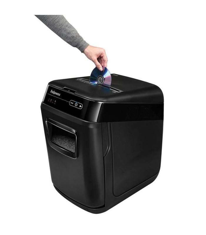 Skartovačka Fellowes AutoMax 200C - P4, řez na částice 4 x 38 mm