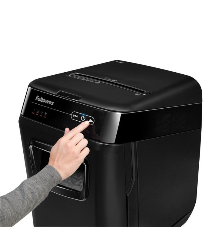 Skartovačka Fellowes AutoMax 200C - P4, řez na částice 4 x 38 mm