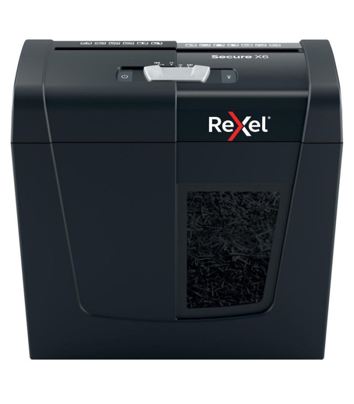 Skartovačka Rexel Secure X6 EU - P4, řez na částice 4 x 40 mm