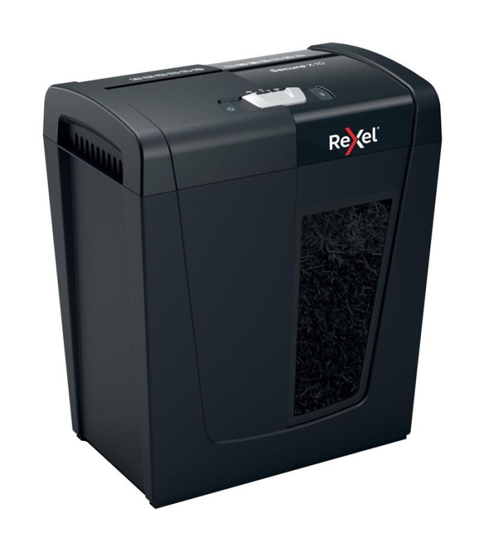Skartovačka Rexel Secure X10 EU - P4, řez na částice 4 x 40 mm