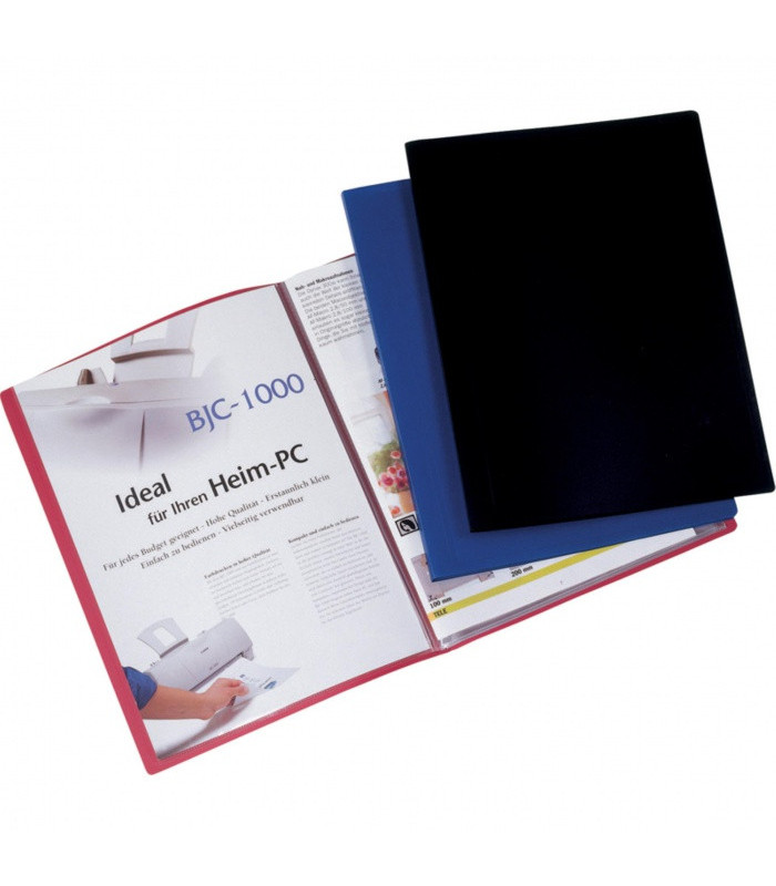 Katalogová kniha Q-Connect A4, 20 kapes, modrá