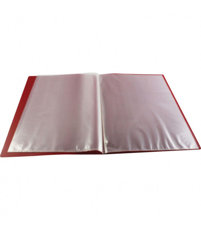 Katalogová kniha Q-Connect A4, 20 kapes, modrá