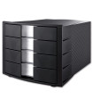 Zásuvkový box HAN, 4 zásuvky, A4, černý
