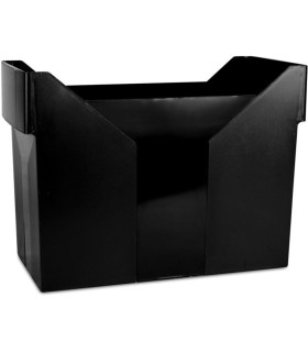 Box na závěsné desky Donau - plastový, černý