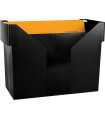Box na závěsné desky Donau - plastový, černý, obsahuje 5 ks desek