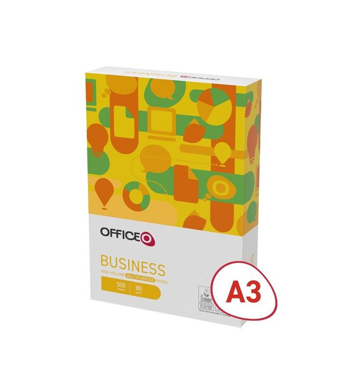 Kancelářský papír OFFICEO Business A3 - 80 g/m2, 500 listů