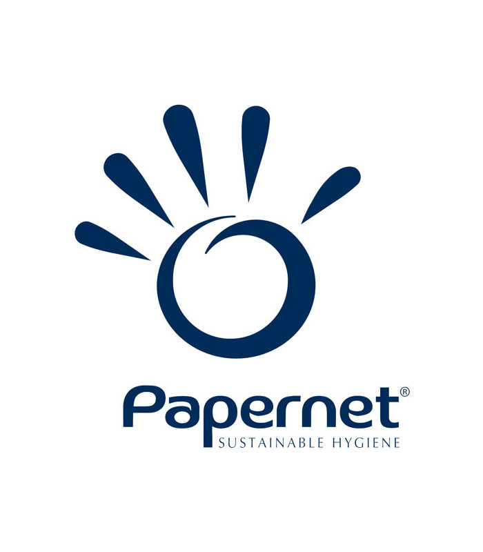 Toaletní papír jumbo mini Papernet - 2vrstvý, celulóza, 19,5 cm, 12 rolí (402297)