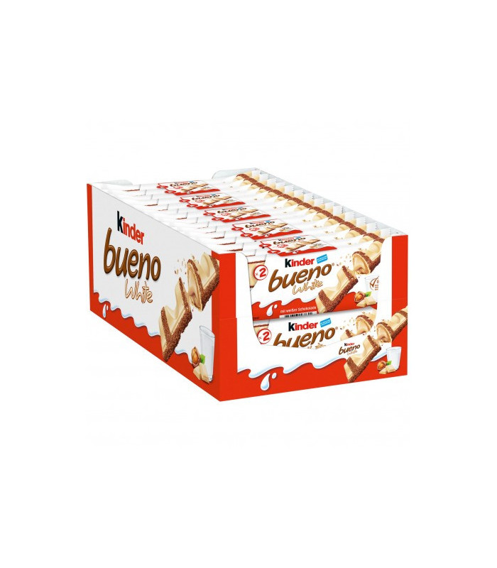 Čokoládová tyčinka Kinder Bueno - white, 39g