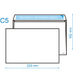 Obálky C5 - s vnitřním tiskem, samolepicí s krycí páskou, bez okénka, baleno po 50 ks