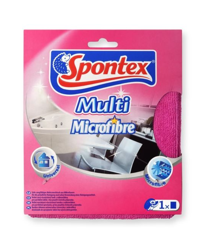 Mikroutěrka Spontex Multi, 32x 32 cm
