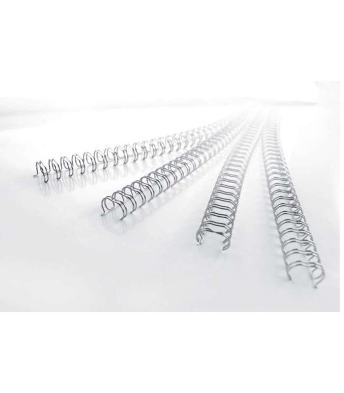 Drátěné hřbety GBC, Wire, 3:1, 7,9 mm,černé,100 ks