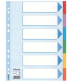 Papírové rozlišovače Esselte - A4, 6 barev