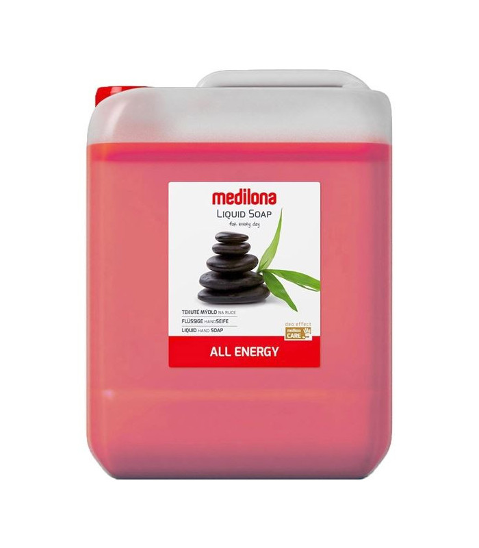 Tekuté mýdlo Medilona All energy červené, 5 l