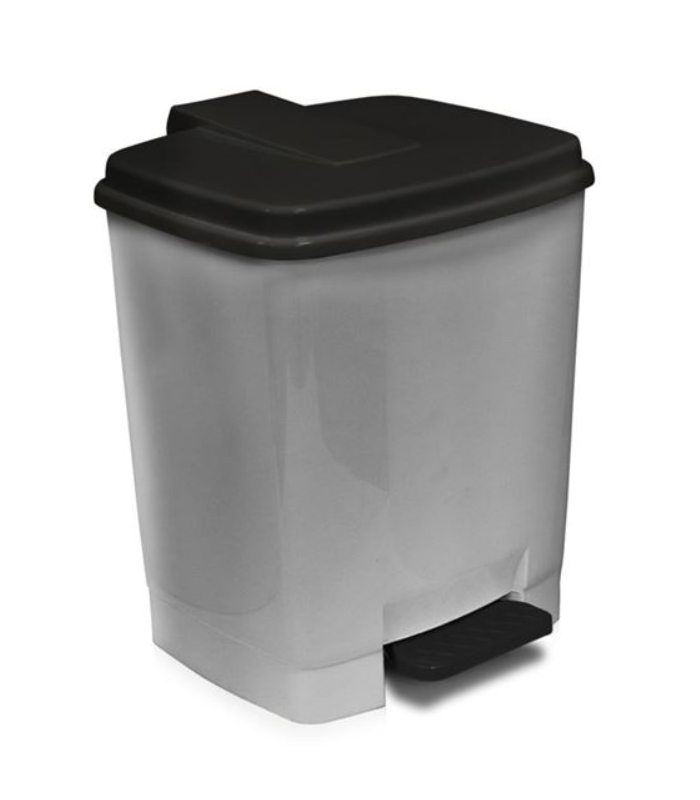 Odpadkový koš - nášlapný, plastový, 15 l