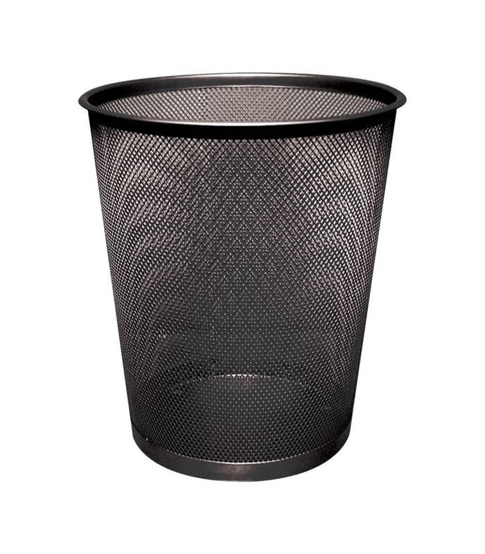 Odpadkový koš Q-Connect - drátěný, 18 l, černý