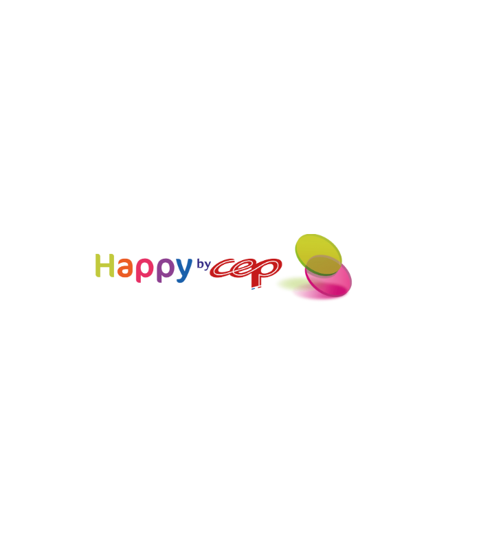 Robustní Zásuvka na šířku CepPro Happy - A4, plastová, modrá
