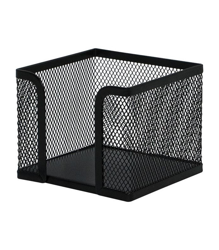 Drátěný zásobník na papír Q-Connect - černý 95 x 95 mm