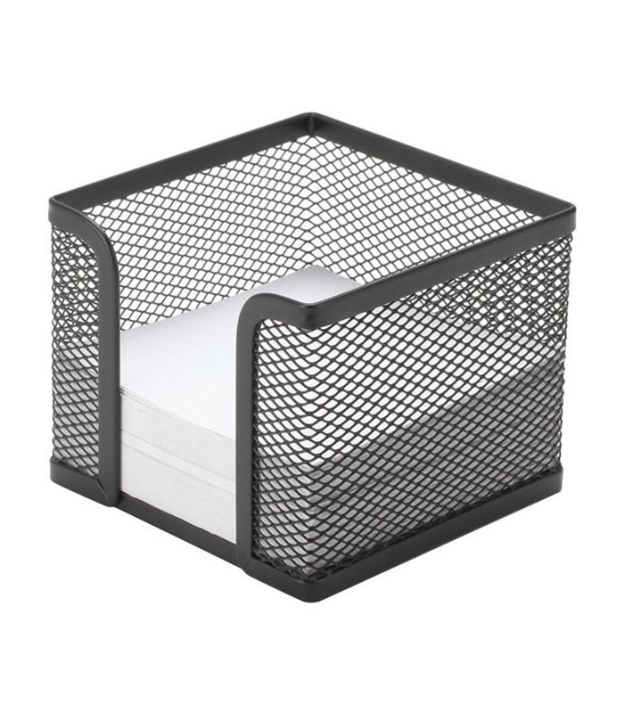 Drátěný zásobník na papír Q-Connect - černý 95 x 95 mm