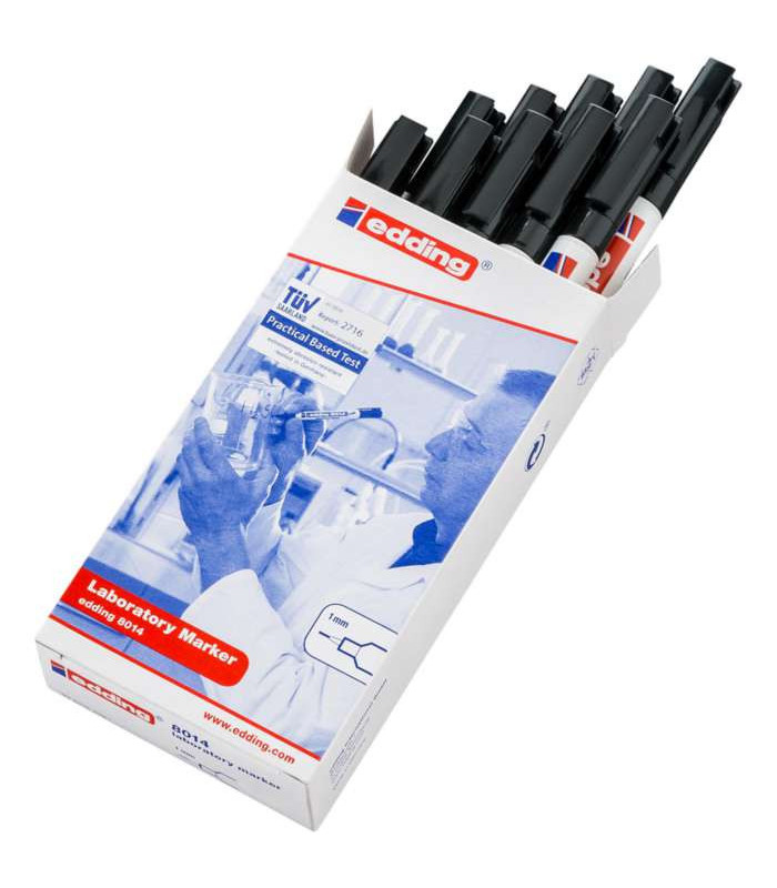 Laboratorní popisovač edding 8014, 1mm, černý