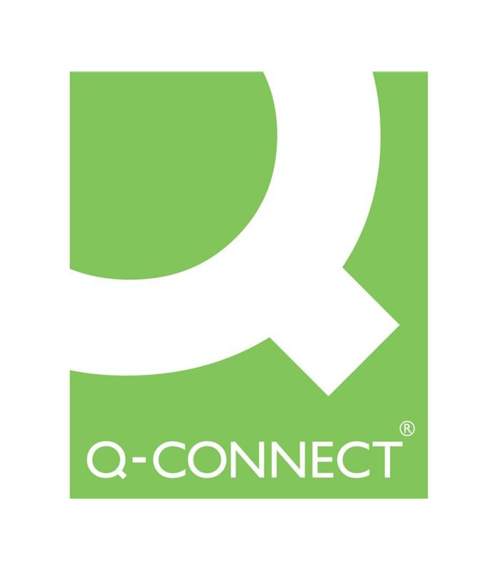 Desky Q-Connect A4 s gumičkou, transparentní, mléčná
