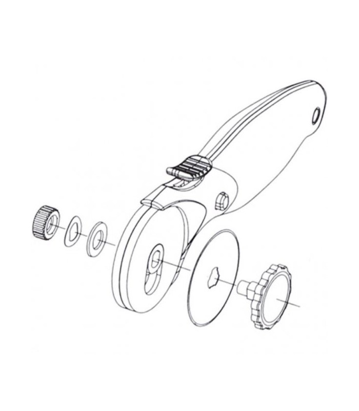 Ruční kotoučová řezačka KW trio 3804