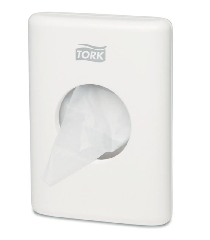 Zásobník hygienické sáčky Tork 566000 - B5, bílý
