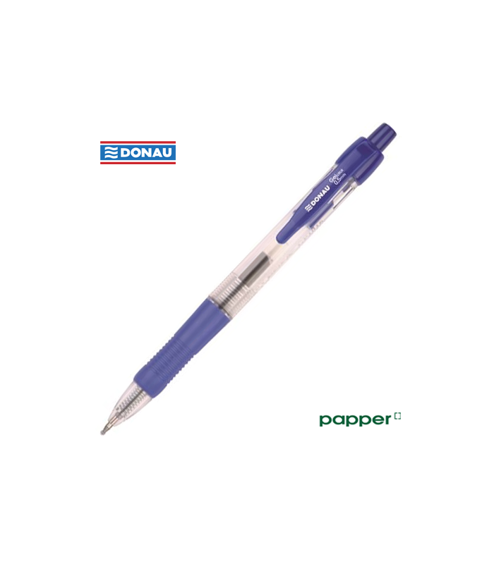 Gelový roller Donau, šířka stopy 0,5 mm, modrý