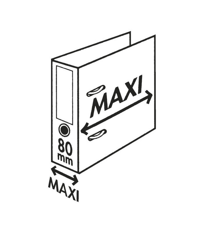 Pákový pořadač MAXI Esselte VIVIDA - A4+, šíře hřbetu 8 cm, zelený