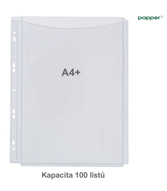 Euroobaly U na katalogy Q-Connect - A4, PP, 200 mic, 5 ks