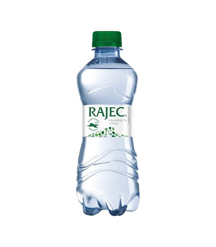 Pramenitá voda Rajec - jemně perlivá, 12x 0,33 l