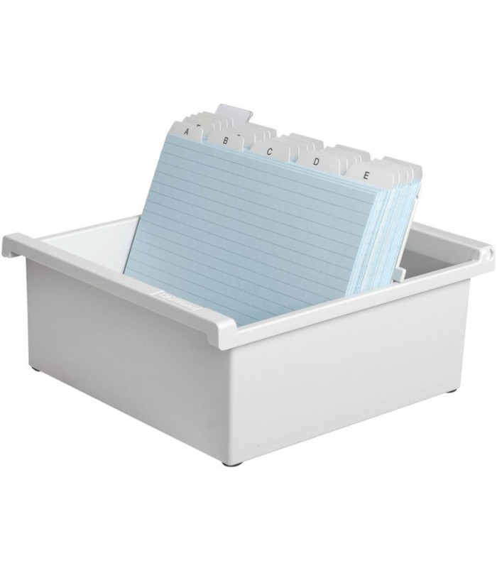 Kartotéka HAN A6 - 171 x 76 x 235 mm, na šířku, šedá