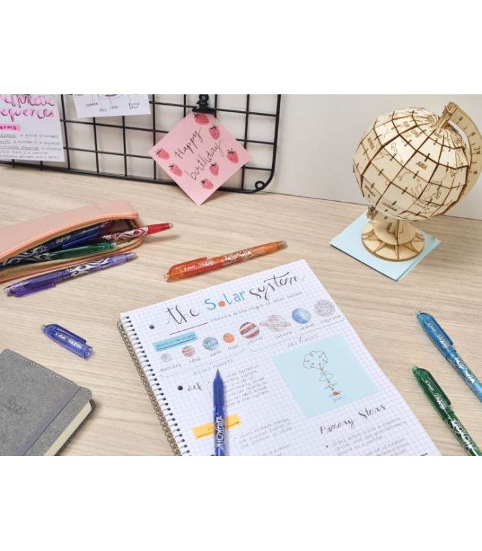 Gelový roller Pilot FriXion Ball - červená (07) , 0,35 mm