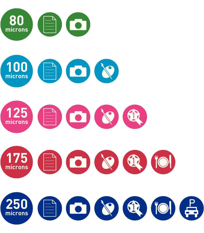 Laminovací fólie A3 100 mic, matný, 100ks, FL100-A3MM