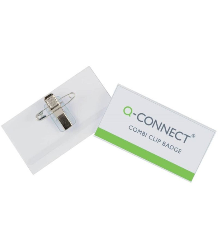 Visačka Q-Connect combi klip - 40 x 75 mm, 50 ks
