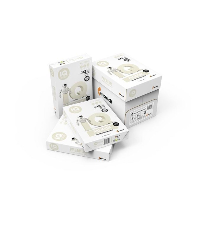 Kancelářský papír IQ Premium A4 - 80 g/m2, CIE 170, 500 listů