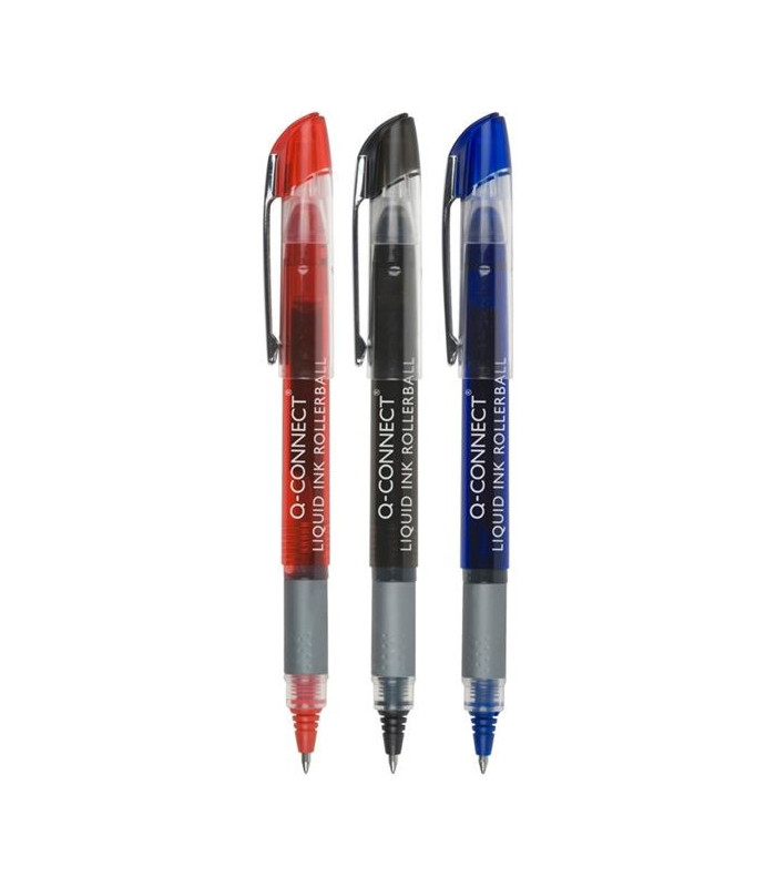 Inkoustový roller Q-Connect, šířka stopy - 0,5 mm, modrý
