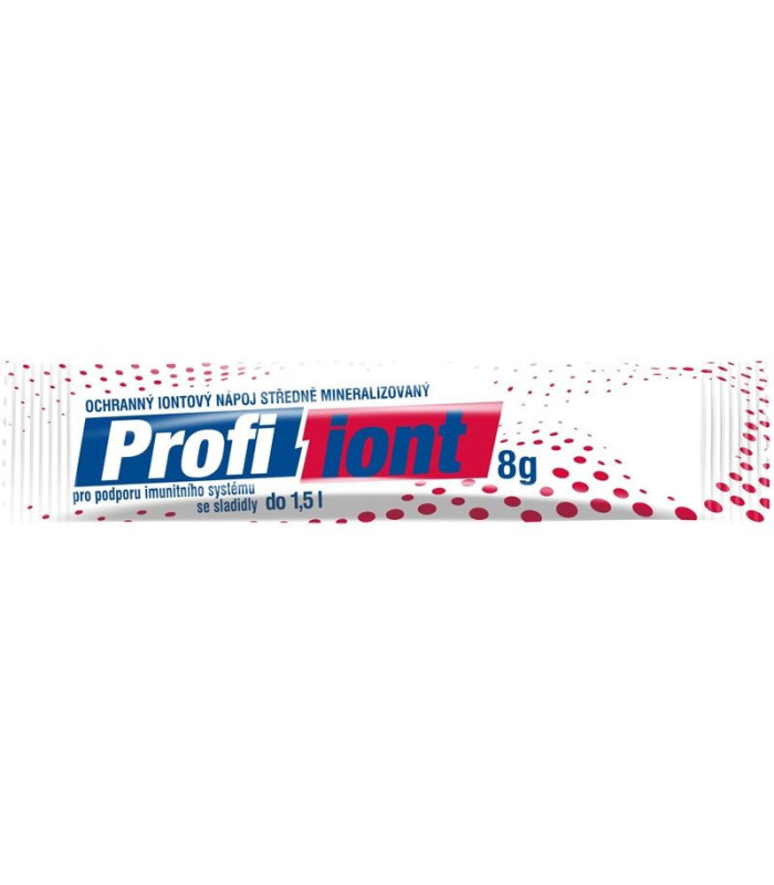 Ochranný a iontový nápoj Profi Iont, 20 ks