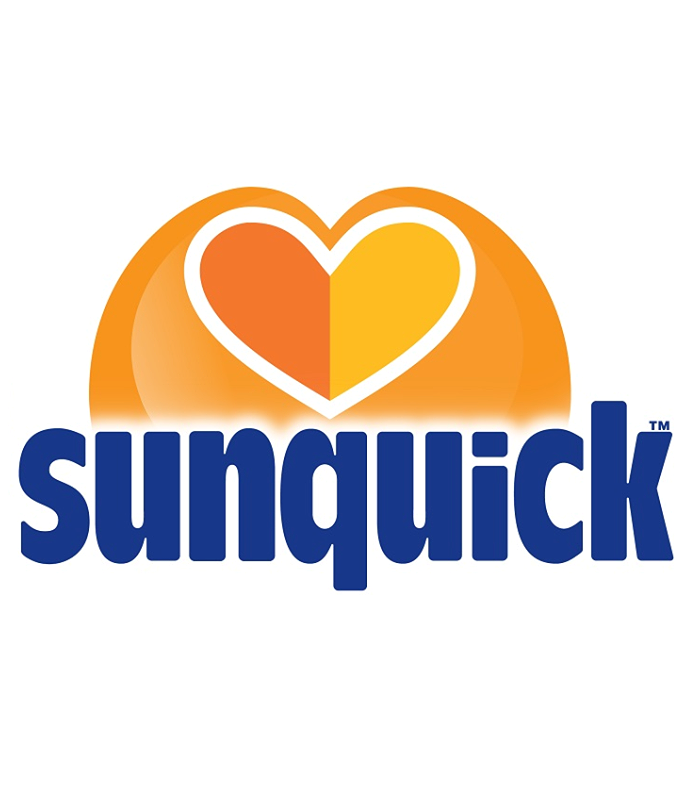 Sirup Sunquick Orange - Peach, koncentrovaný min. 50%, 580 ml