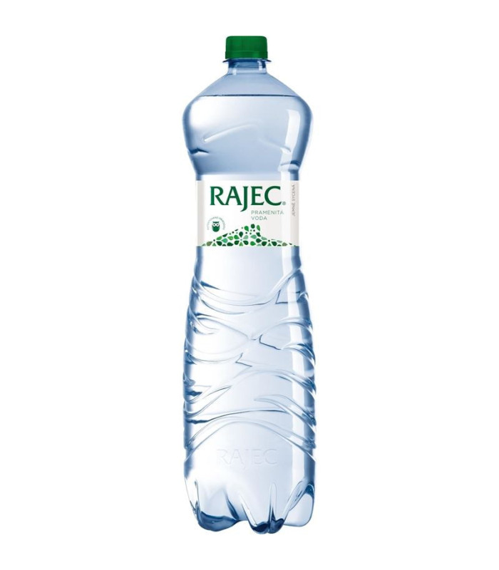 Pramenitá voda Rajec - jemně perlivá, 6x 1,5 l